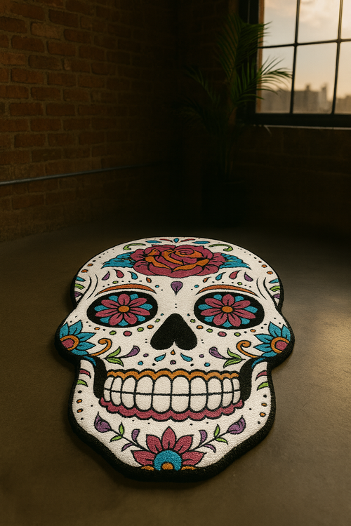 Haunted Skull (Glow In The Dark) – Limited Halloween Edition Rug