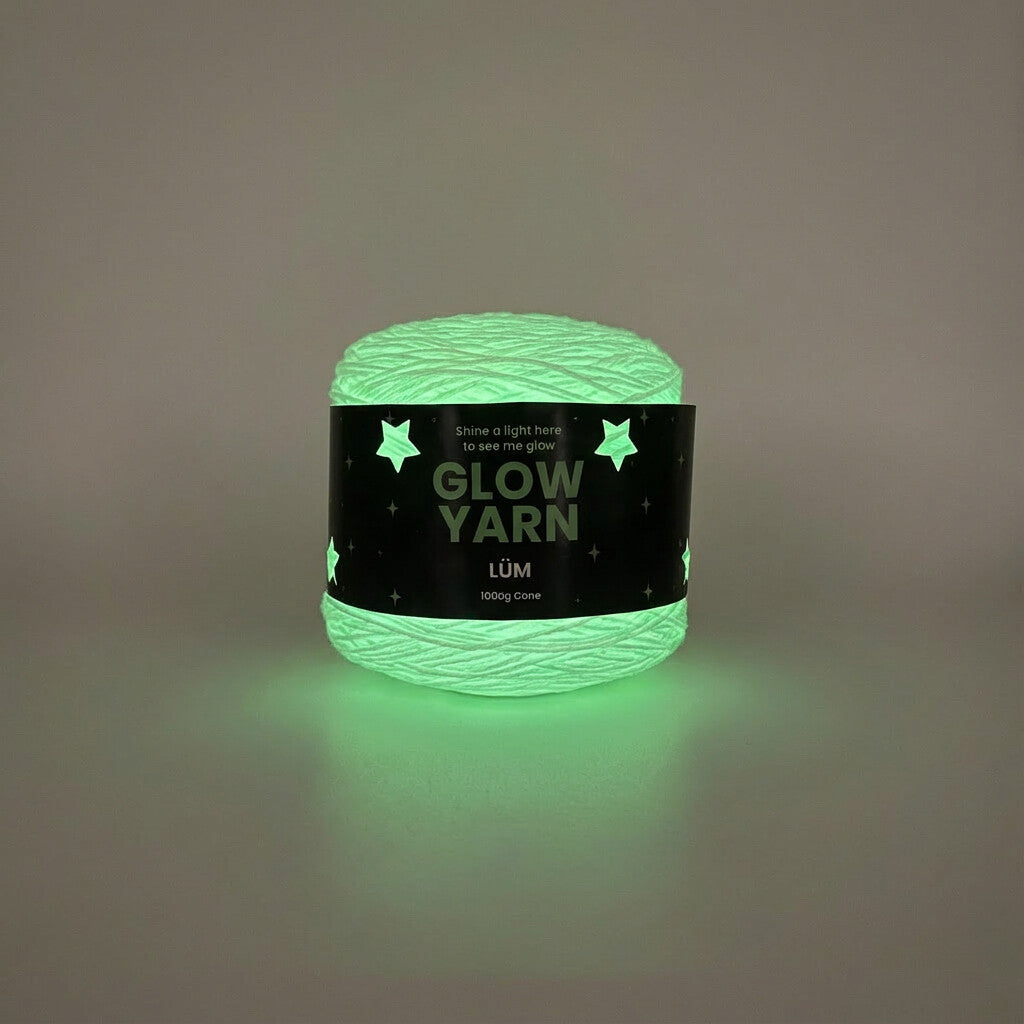Lum: Glow-in-the-Dark Tufting Yarn — IN STOCK