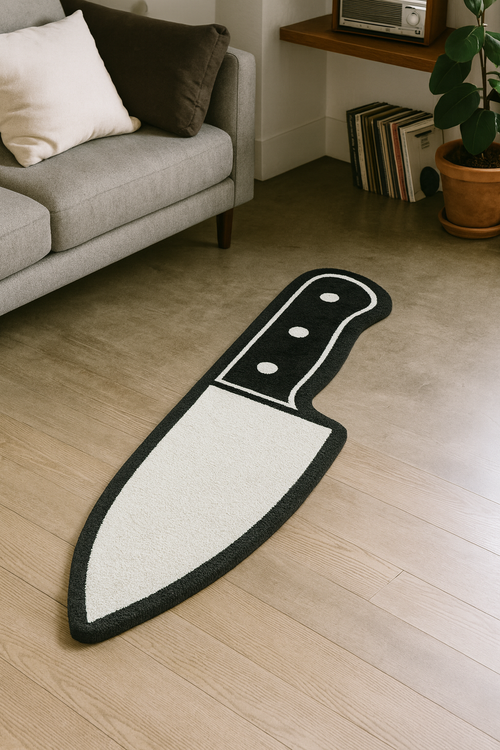 Jump Scare Knife (Glow In The Dark) - Limited Halloween Edition Rug