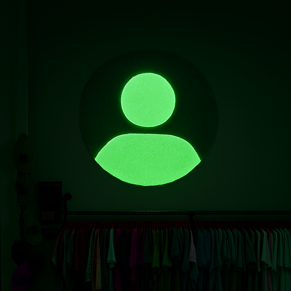Default PFP Glow Rug - Preorder
